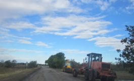 Благодаря Антону Киссе идёт полным ходом ремонт дороги Сарата-Арциз (ФОТО)