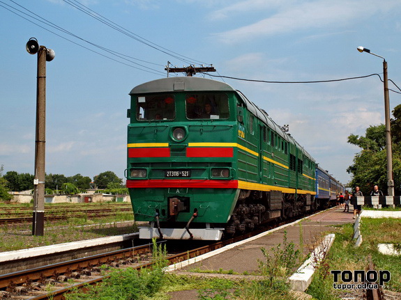 Первый в Украине частный поезд прибыл в Измаил