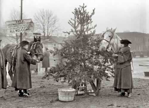 Рождественское дерево в нач. 20 века