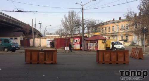 перекрытая дорога, 18 марта (2)