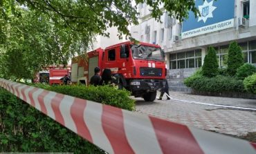 В здании патрульной полиции Одессы произошло короткое замыкание и задымление