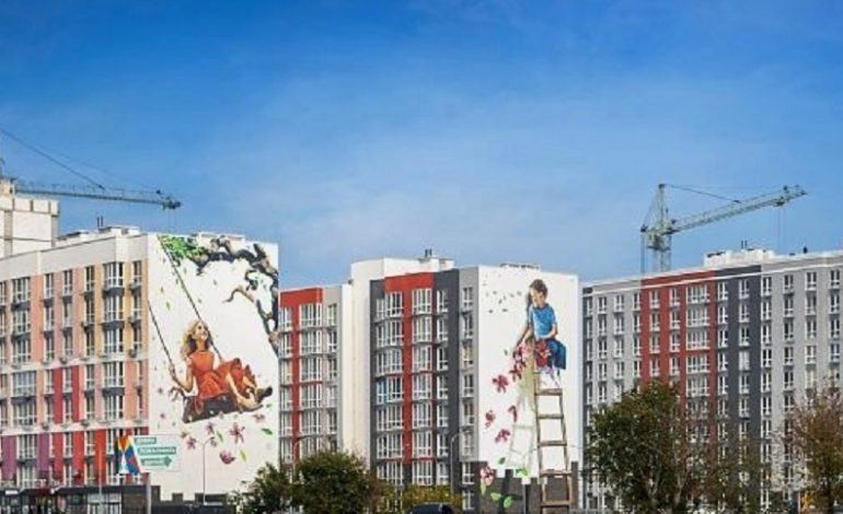 На въезде в Одессу появился необычный мурал