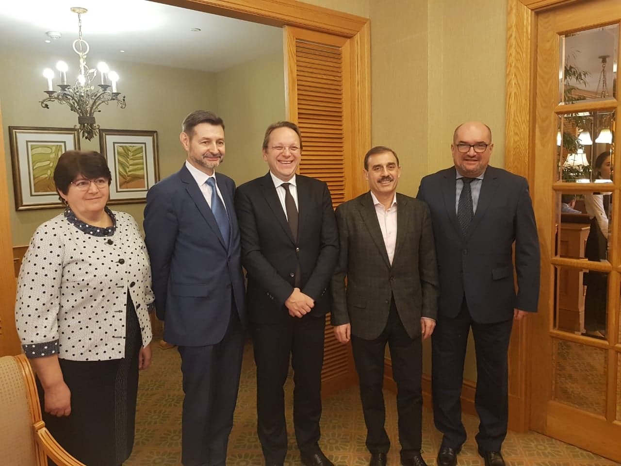 встреча комиссара ЕС с украинскими депутатами