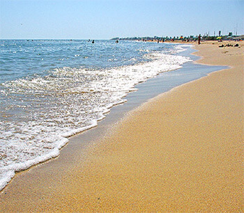 пляж на Черном море
