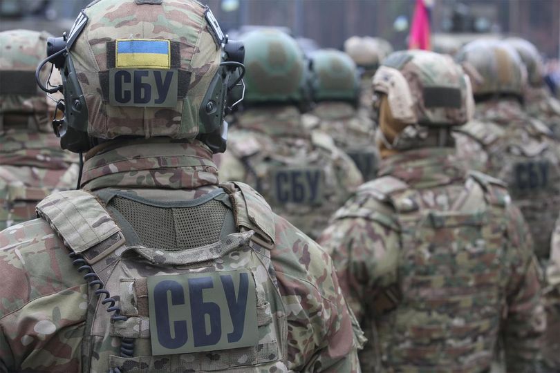 солдаты Службы безопасности Украины