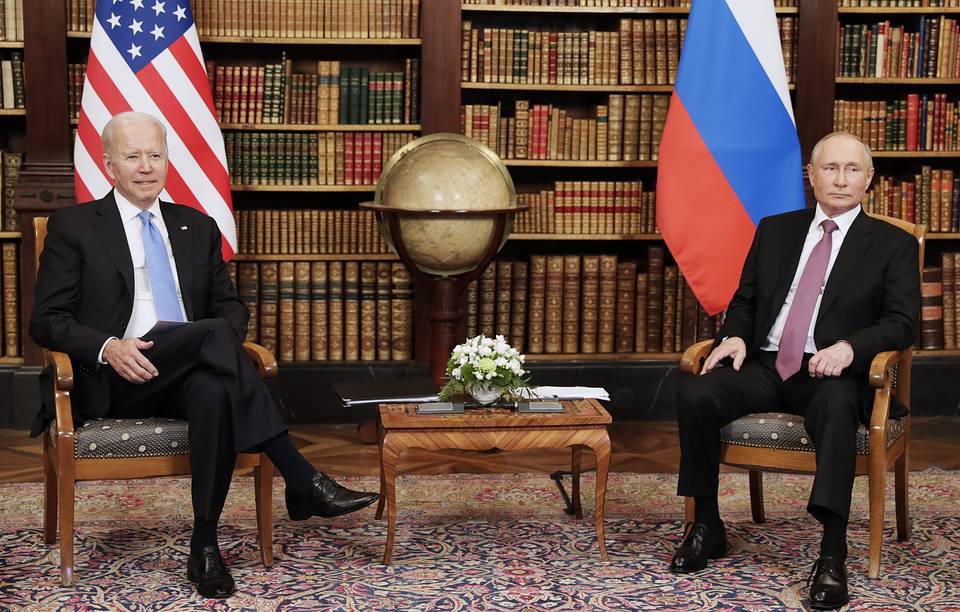встреча Джо Байдена и Владимира Путина