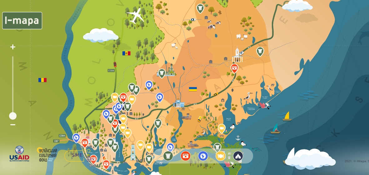 интерактивная карта Бессарабии