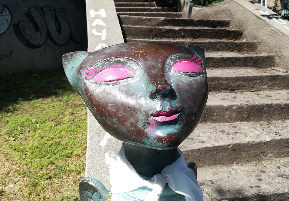 скульптура кота в Одессе