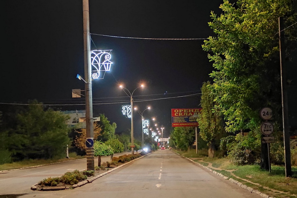 уличное освещение в Белгороде-Днестровском