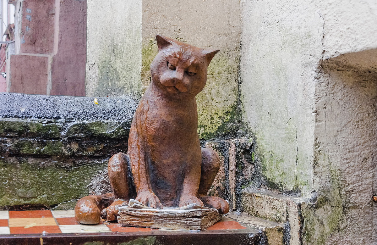 скульптура кота в Одессе