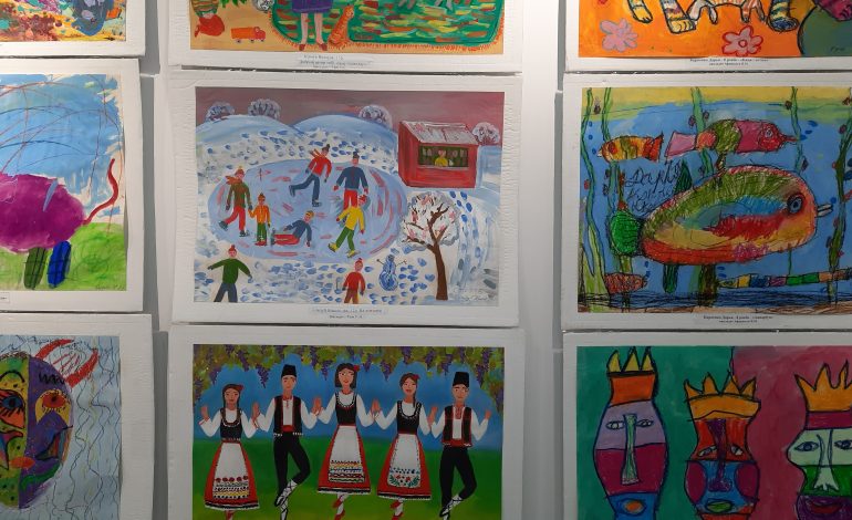 Работы юных художников Арциза представлены на двух выставках в Одесской области