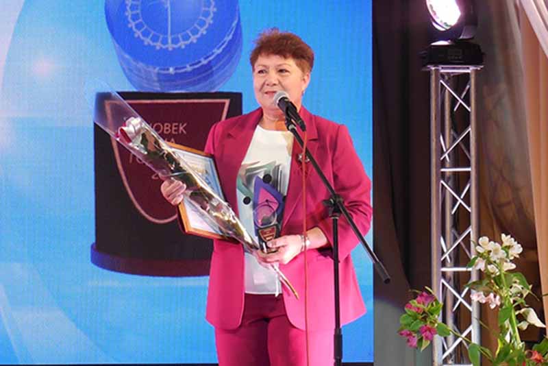 Татьяна Дукова на церемонии Ассоциации болгар Украины "Человек года 2021"