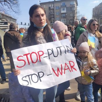 В Варне болгары протестуют против агрессии России (фото, видео)
