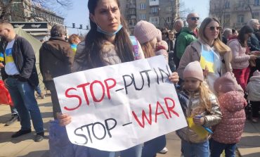 В Варне болгары протестуют против агрессии России (фото, видео)