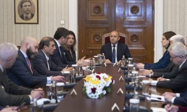 Украинская делегация встретилась с президентом Болгарии