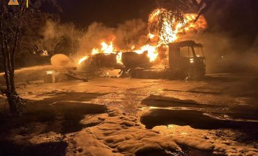 На территории порта Рени случился пожар после взрыва автоцистерны: есть погибший