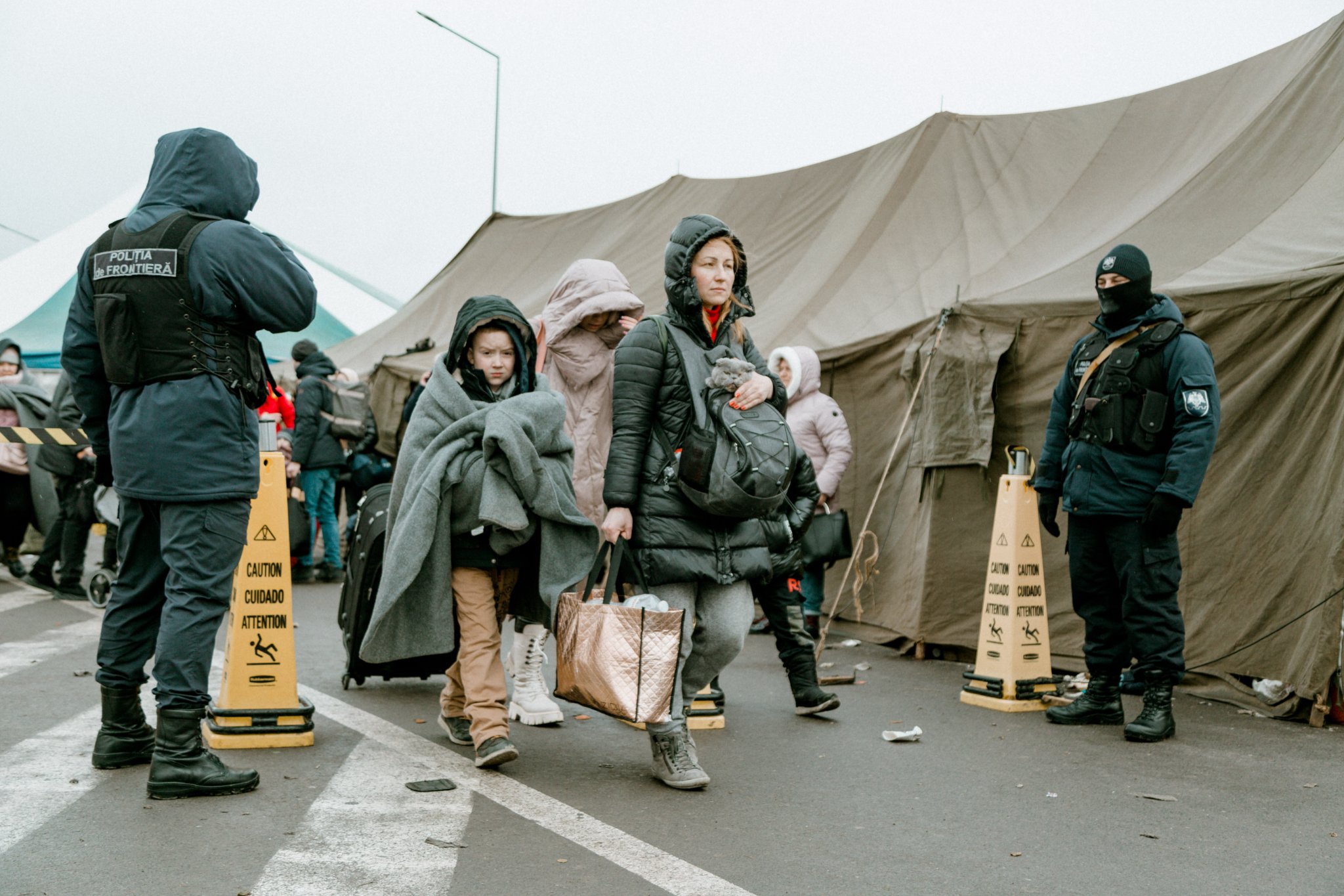 украинские беженцы в Молдове