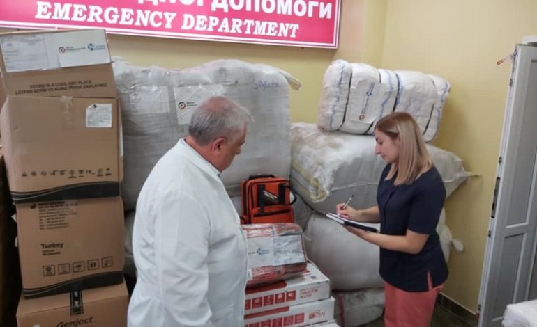 Лікарня Болградського району отримала гуманітарну допомогу на мільйон гривень