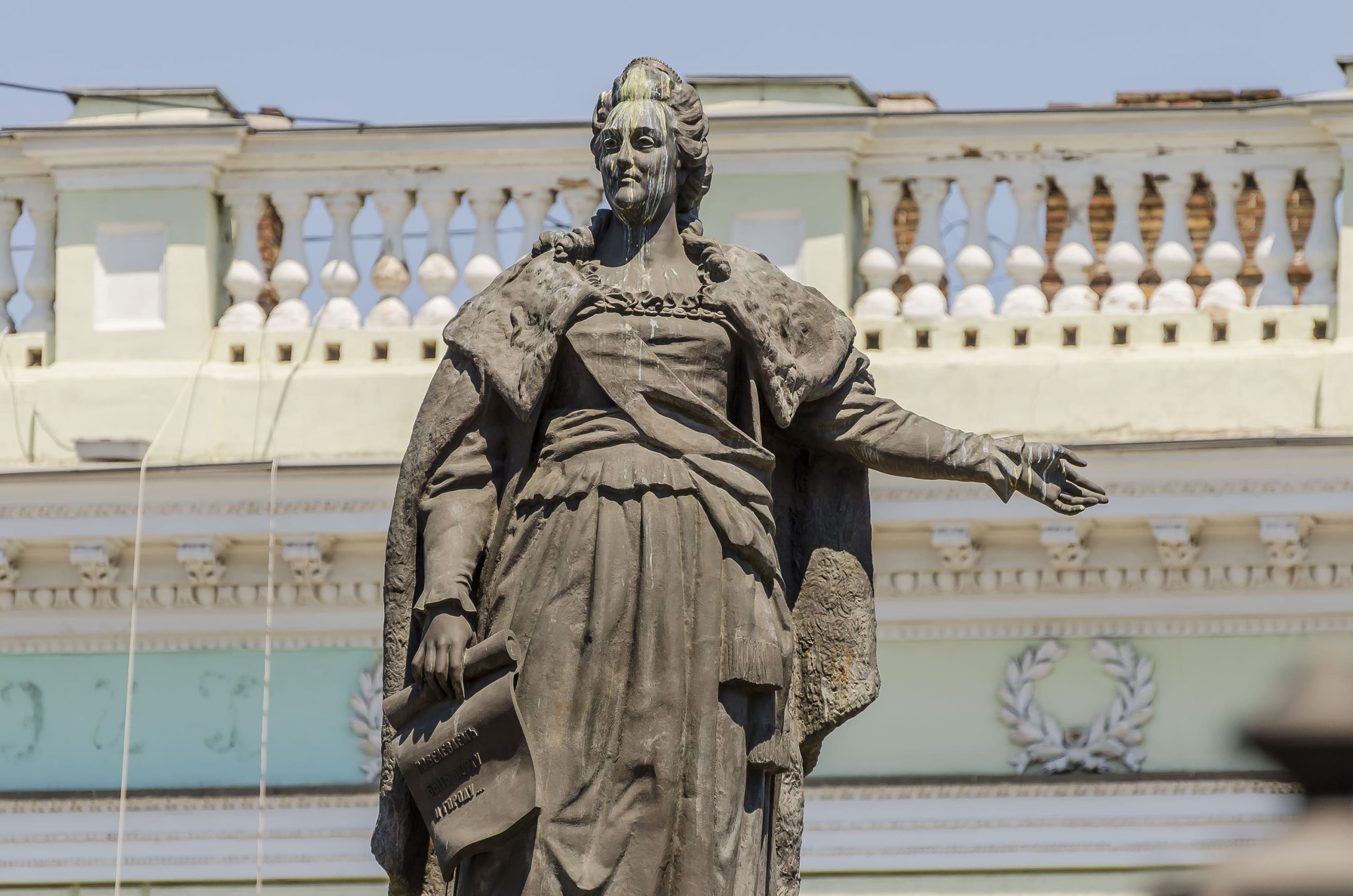 памятник Екатерине II в Одессе