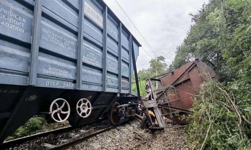 Потяг з українським зерном зійшов з рейок у Румунії