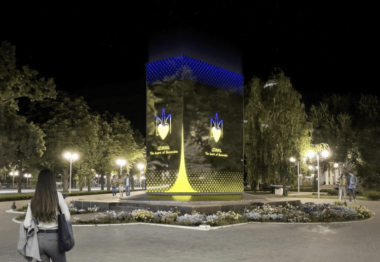дизайн нового памятника Суворову в Измаиле