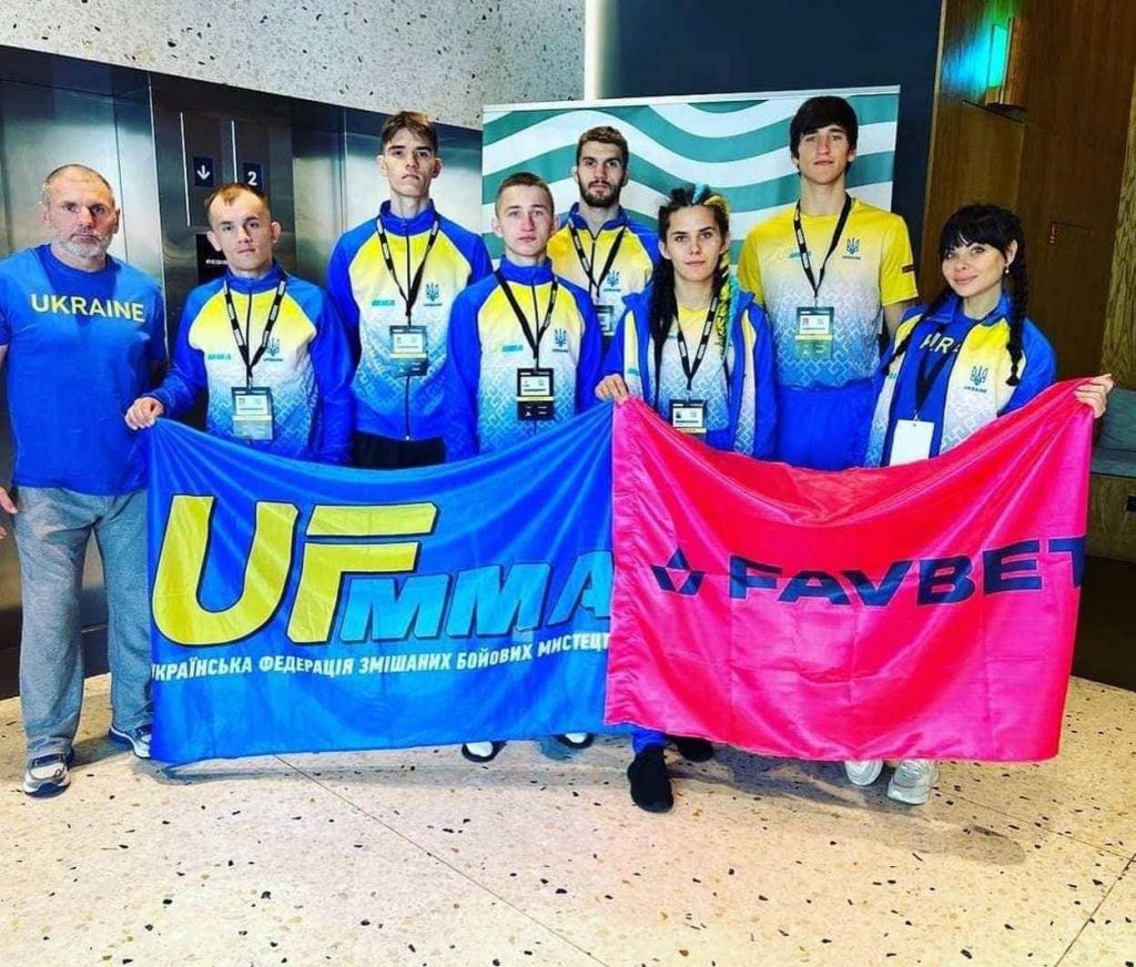 сборная Украины на чемпионате Европы по ММА