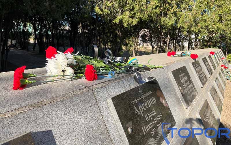 памятник погибшим десантникам в Болграде