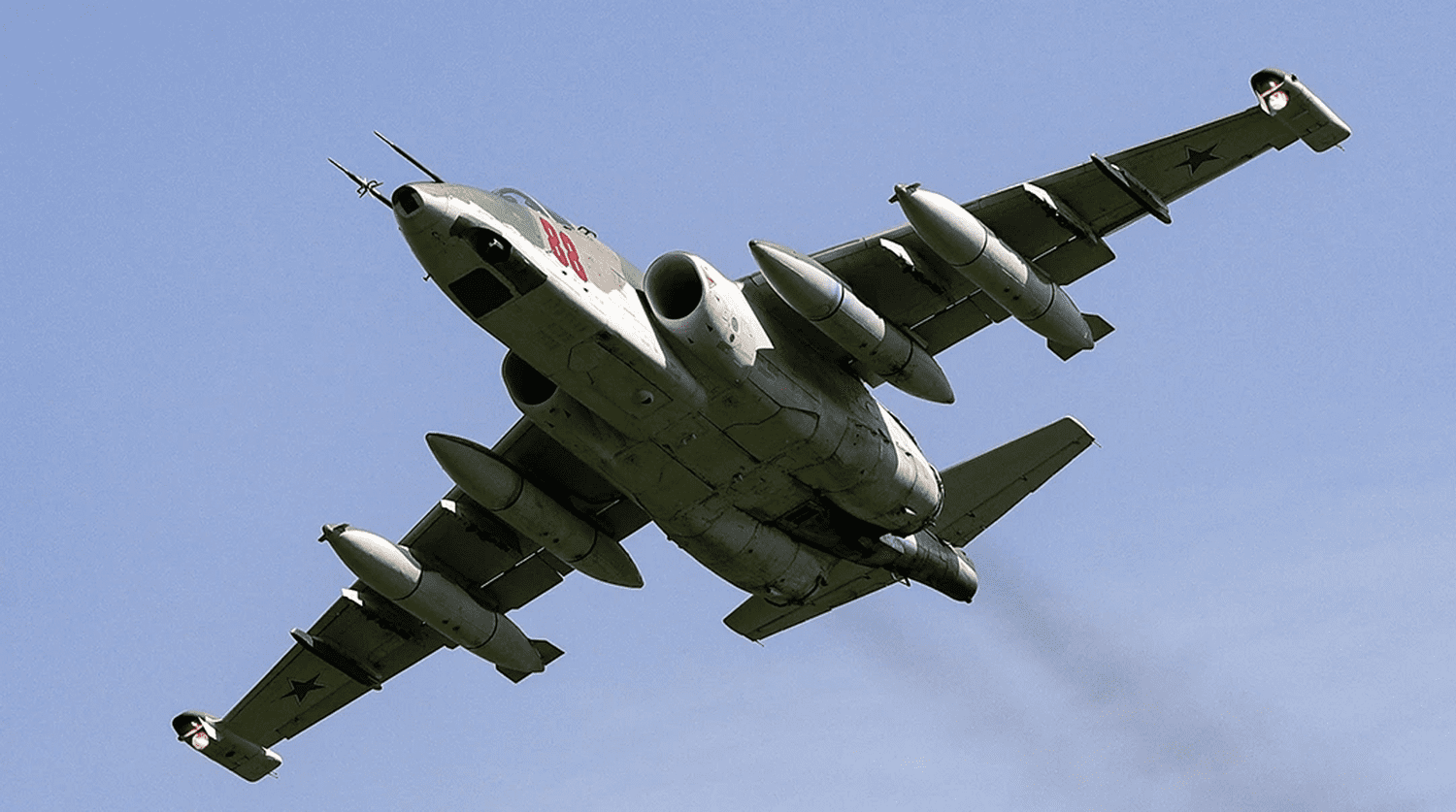 российский истребитель Су-25