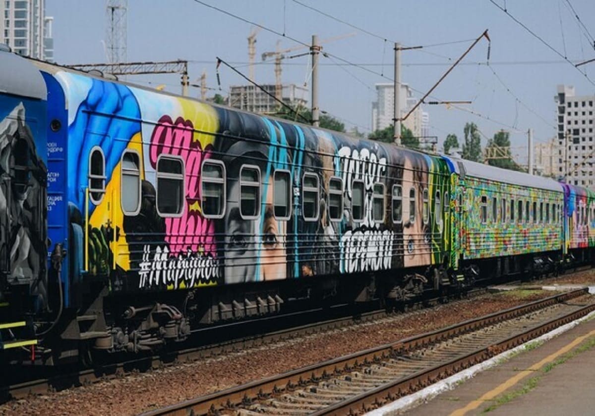 поезд в оккупированные города Украины