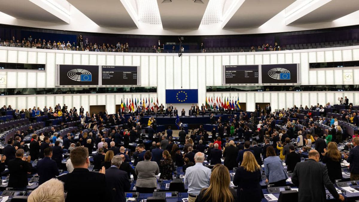 Пленарное заседание Европейского парламента