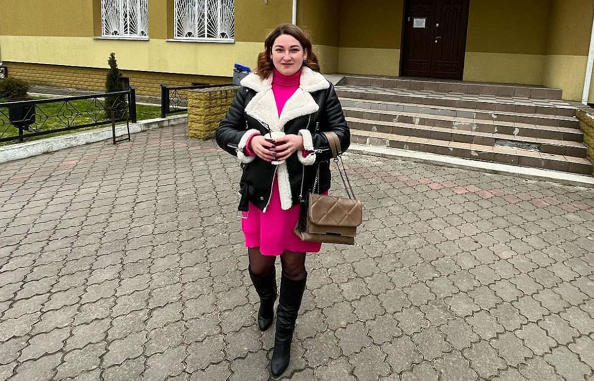 Вита Черешневская после суда