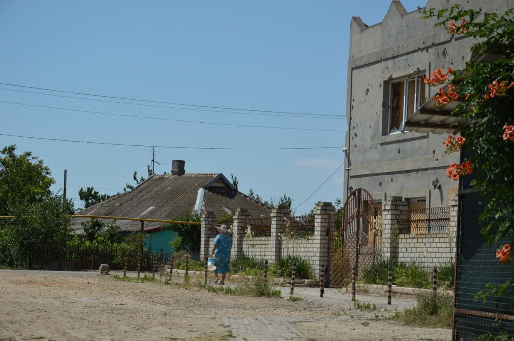 безлюдное село Первомайское Херсонской области