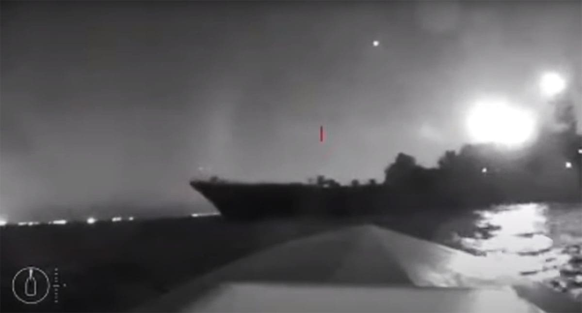 Украинские беспилотные катера атаковали Новороссийск