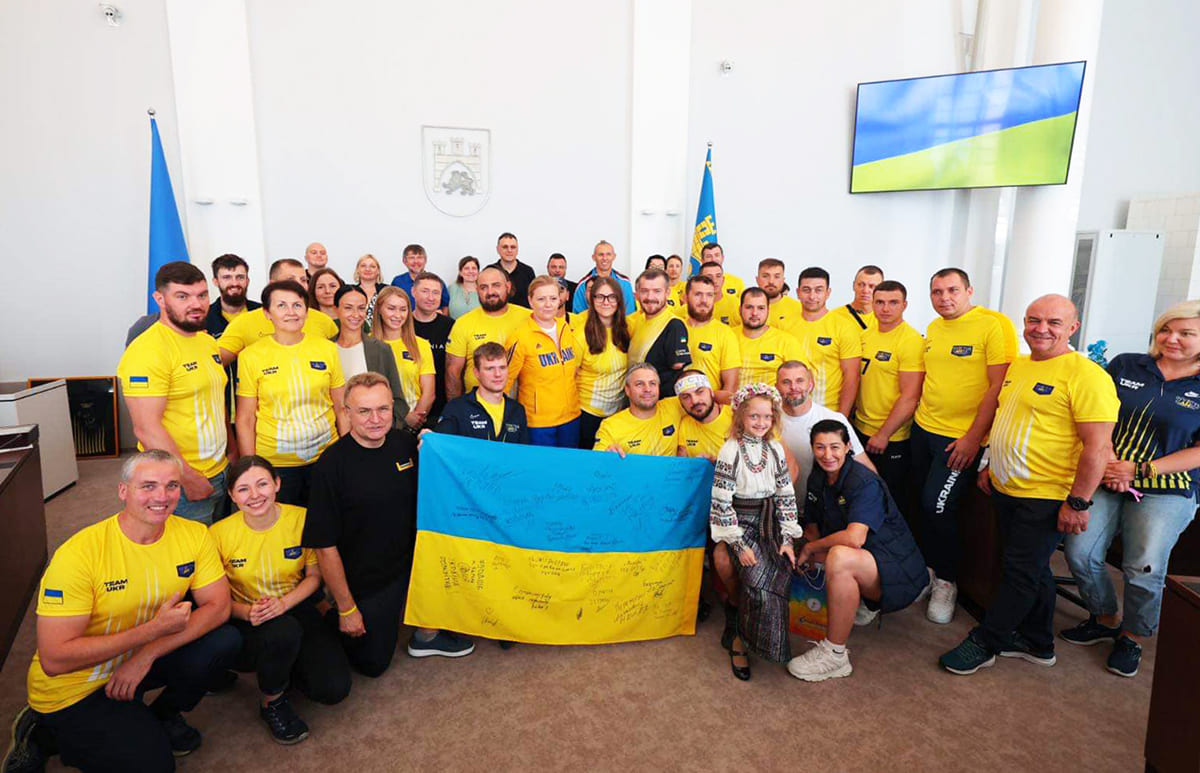 Національна збірна України у Львові