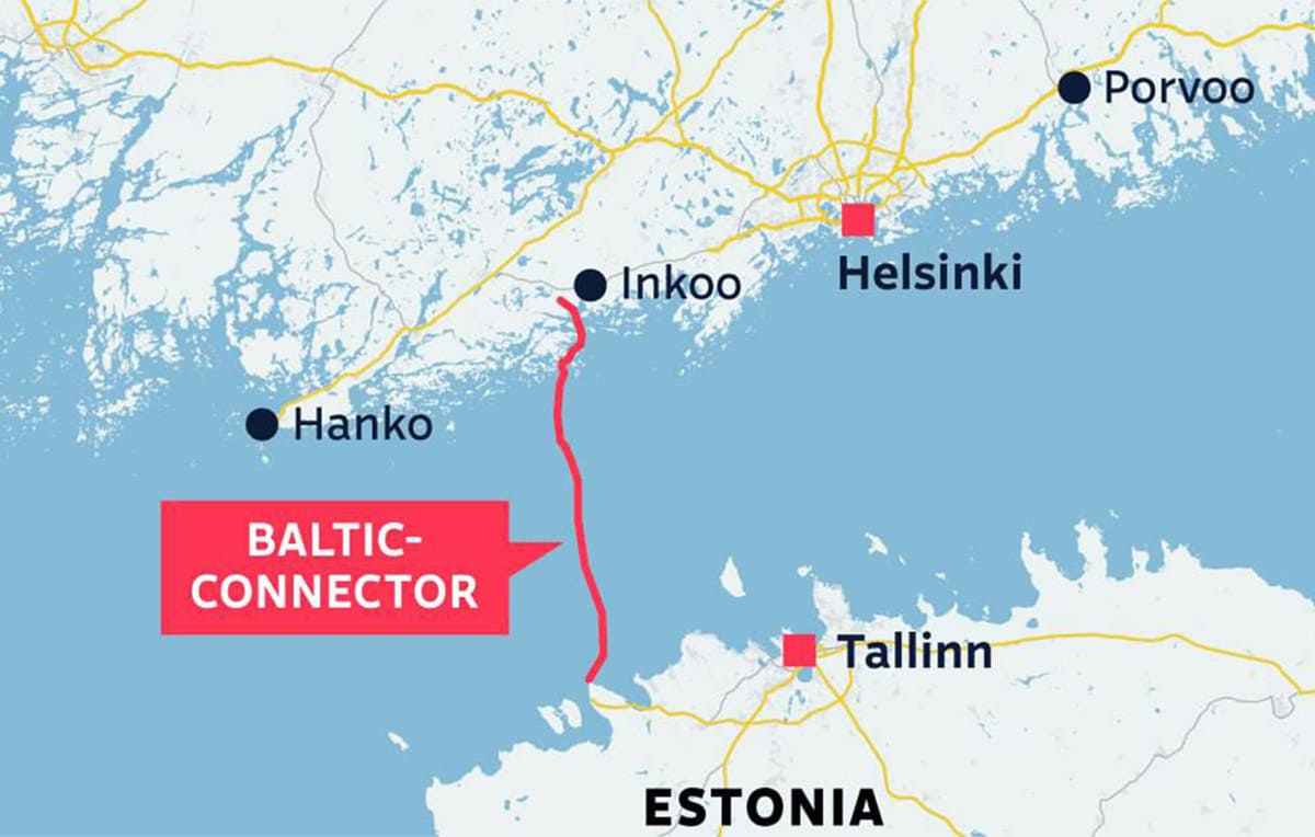 Газопровод Baltic Connector