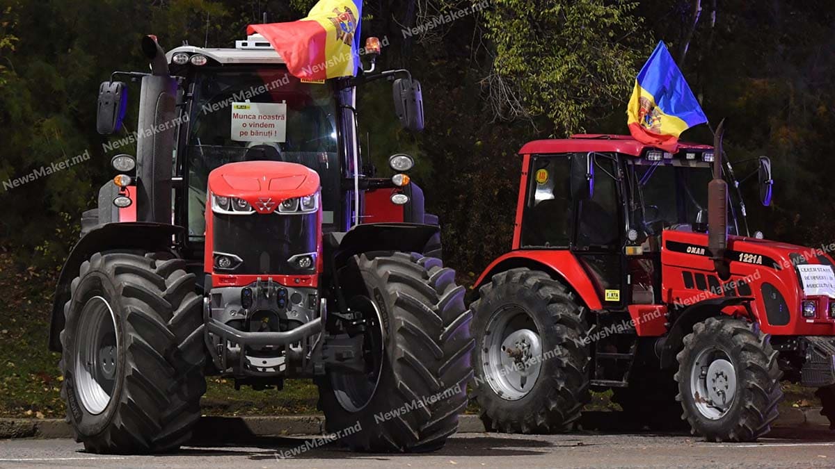 Молдова протест фермерів