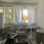 Внаслідок ракетної атаки пошкоджене представництво омбудсмана в Одесі