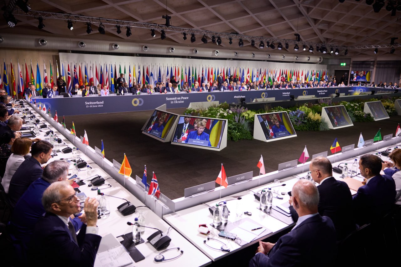 Учасники Глобального саміту миру узгодили спільну позицію щодо трьох пунктів: продовольча безпека, ядерна й енергетична безпека та звільнення всіх полонених і депортованих українців