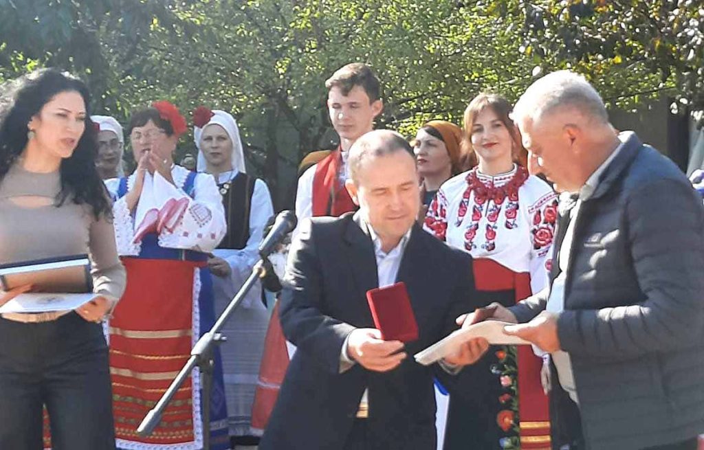 Вручення нагороди Сергію Бугру