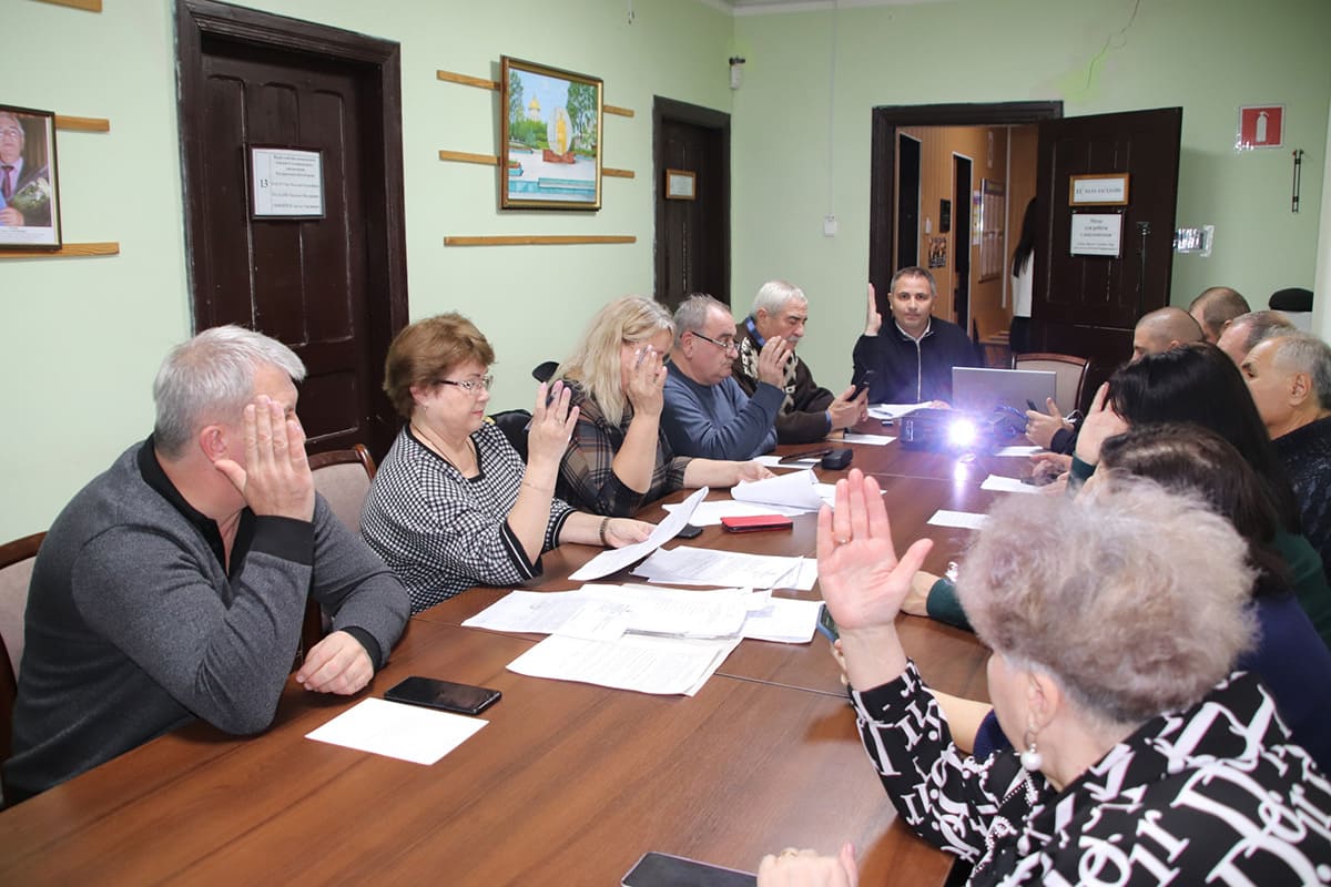 Під час сесії міськради