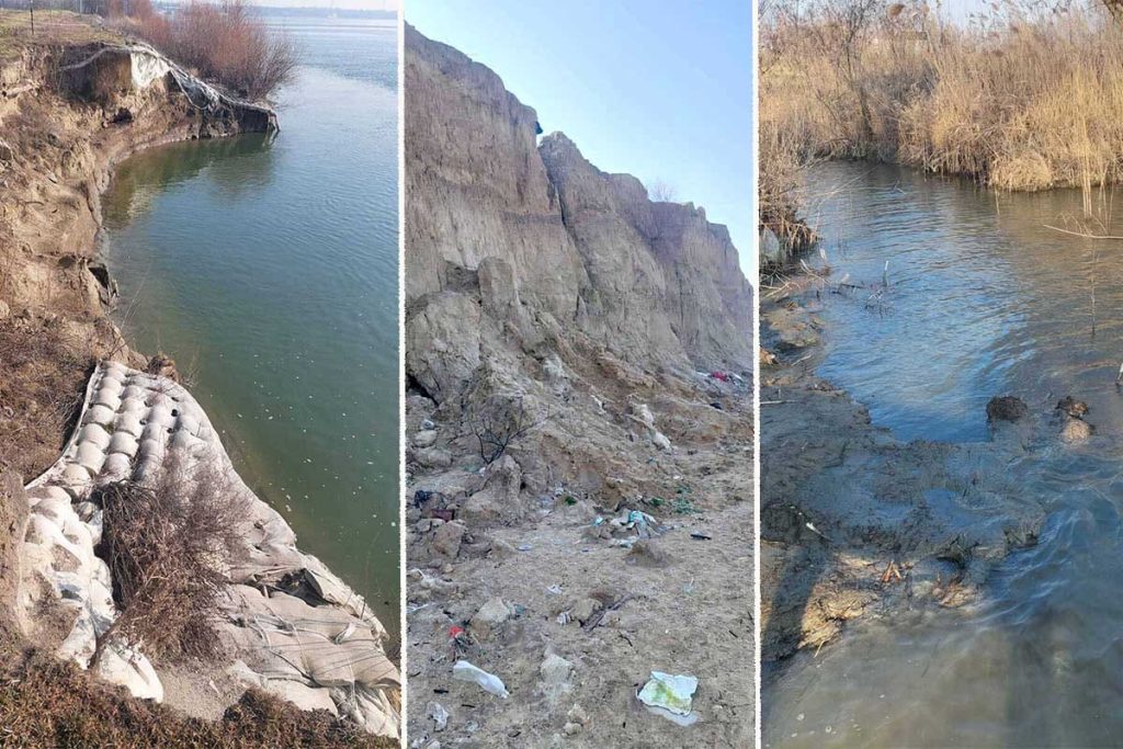 Проблемні ділянки на водоймах