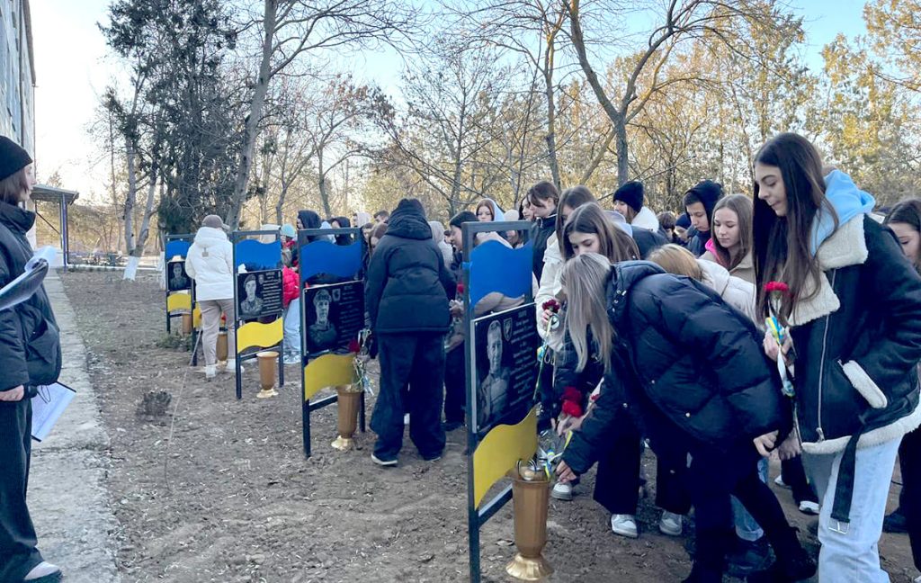 В ОЗ «Болградський ліцей» згадали загиблих за Україну