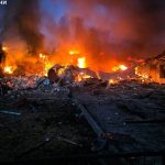 Удар по Одещині: горіли станція швидкої та будинки