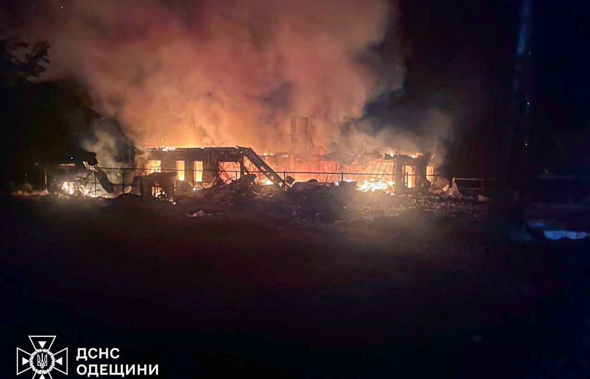 Наслідки удару БПЛА
